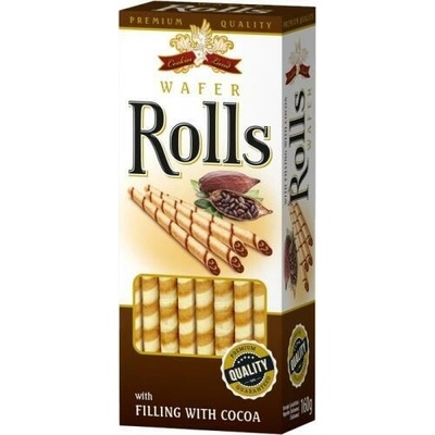 Cokiesland wafer rolls cacao 160 g