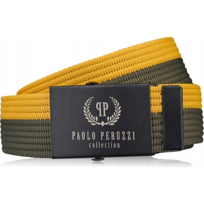 Paolo Peruzzi Unisexový popruhový pásek na džíny dvoubarevný pásek