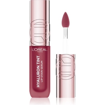 L'Oréal Hyaluron Tint Lip Stain Serum течно червило с хидратиращ ефект цвят 490 Berry Jolie 5ml