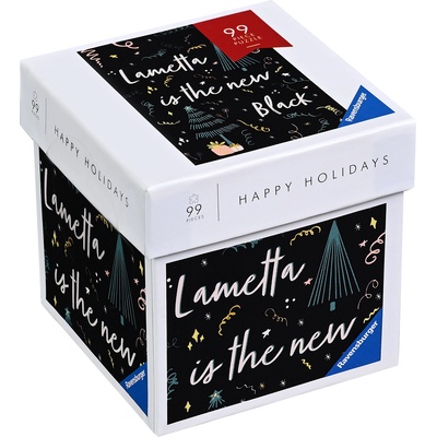 Ravensburger Пъзел Ravensburger от 99 части - Ламето е новото черно (17355)