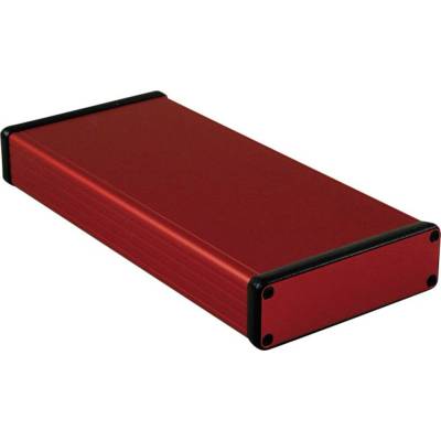 Hliníkové pouzdro 1455 Hammond Electronics 220 x 103 x 30.5 , červená