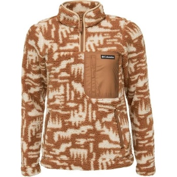 Columbia West Bend 1/4 Zip II camel brown hig