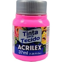 Acrilex Barva na textil 37 ml růžová 537