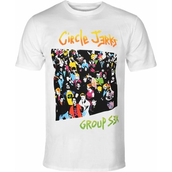 Plastic head мъжка тениска circle jerks - group sex - БЯЛ - plastic head - ph11438