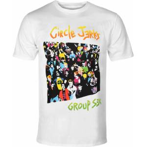 Plastic head мъжка тениска circle jerks - group sex - БЯЛ - plastic head - ph11438