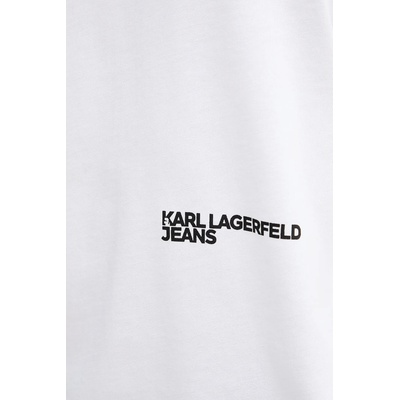 Karl Lagerfeld Jeans Памучна тениска Karl Lagerfeld Jeans (A4M17030)