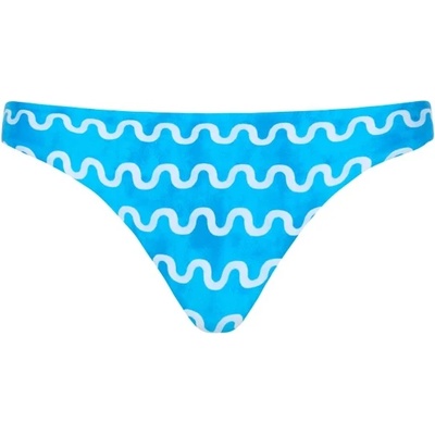 Seafolly Дамско бикини долнище Seafolly Women's Soundwave Hipster Tie Side Bikini bottom - Turquoise - размер 34 (EU) (150-4430-0212)