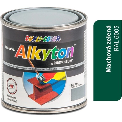 Rust Oleum Alkyton satin zelená machová R6005 750ml