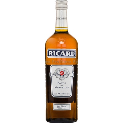 Ricard Pastis 45% 1 l (čistá fľaša)
