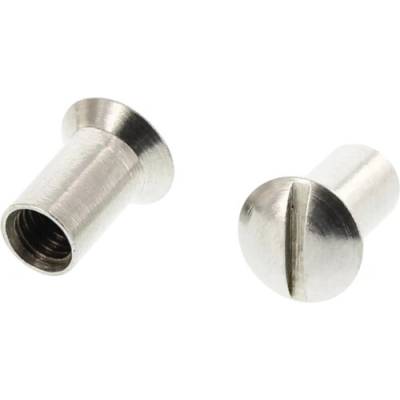 Objímková matica s drážkou M6x15 mm nerez oceľ A4 1 ks