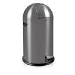 EKO-Europe EKO Кош за отпадъци с педал KICK CAN - 33 литра - сив (EKO 964800 - Grey) - luxdom