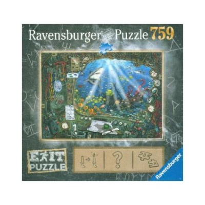 Ravensburger Verlag Ravensburger EXIT Puzzle 19953 Im U- Boot 759 Teile