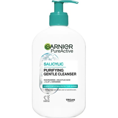Garnier Hydratační čisticí gel proti nedokonalostem Pure Active 250 ml