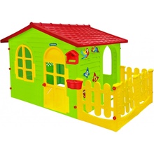 Mochtoys Zahradní domek s plotem a krmítkem