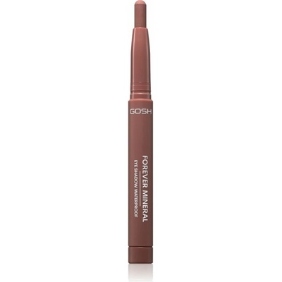 Gosh Forever Mineral Matte dlouhotrvající oční stíny v tužce 016 Matt Chocolate 1,4 g