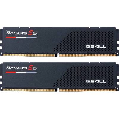 G.Skill 32GB kit DDR5 6000 CL30 Ripjaws S5 black F5-6000J3040F16GX2-RS5K