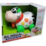 Raya Toys Интерактивна музикална кравичка за дърпане Raya Toys - Musical Cow (503125199)