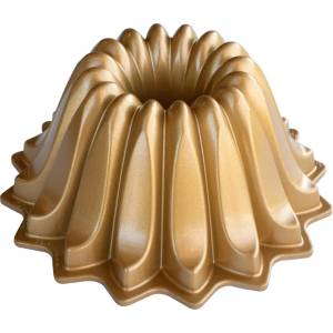 Nordic Ware Класическа форма за кекс LOTUS, златиста, Nordic Ware (NW84177)