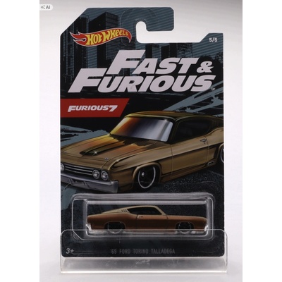 Mattel Hot Wheels Fast & Furious '69 Ford Torino Talladega