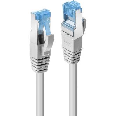 Lindy Пач кабел LINDY 47131, S/FTP, Cat. 6A, 0.5m, сив (47131)
