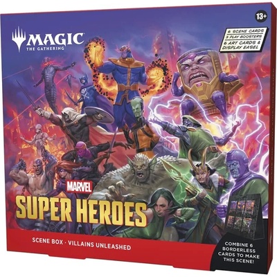 Wizards of the Coast Magic The Gathering Marvel Super Heroes: Heroes United Scene Box