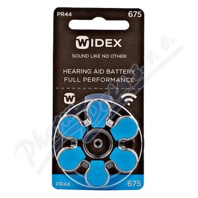 WIDEX 675/PR44 baterie do naslouchadel blistr 6ks