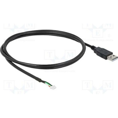 Delock 95986 USB 2.0 USB A vidlice kolíkový konektor 5pin 1,5m