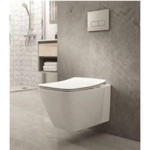 Ideal Standard Комплект за окачване на тоалетна чиния с тънък капак с плавно затваряне Ideal Standard Strada II AquaBlade (T299701+T360101)