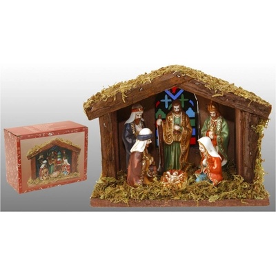 AAA107000 BETLEHEM+FIGÚRKY 6KS 20x8x15cm