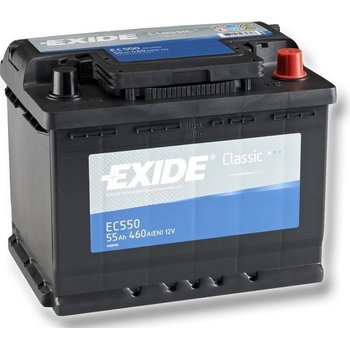 Exide Classic 12V 55Ah 460A EC550