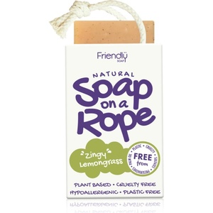 Friendly Soap Soap on a Rope Lemongrass натурален сапун на шнурче 95 гр