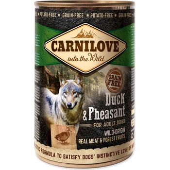 Carnilove Wild Meat Duck & Pheasant 400 g