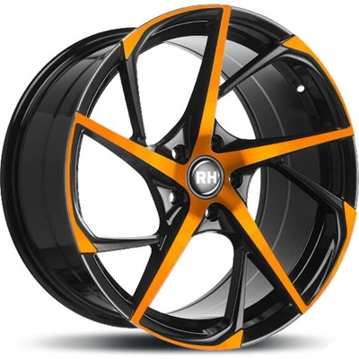 RH RIMS RB12 9,5x19 5x120 ET40 color polished - orange