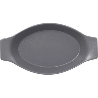 RAK Porcelain RAK Talíř oválný s rukojetí 42 cl, šedá NFOPOD25GY-24