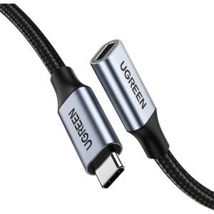 UGREEN удължител за кабел за данни с гнездо Type-C - Type-C, 100 см, ЧЕРЕН US372 (30205B)