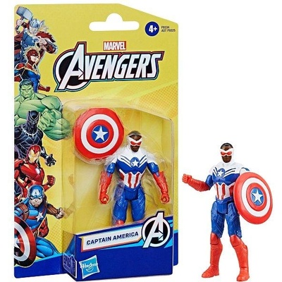 Hasbro - avengers Habsbro - Avengers Капитан Америка фигурка 10см с аксесоари