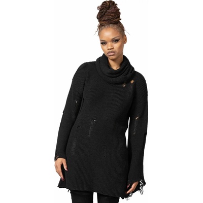 KILLSTAR пуловер унисекс KILLSTAR - Codex поло яка - Черен - KSRA005173