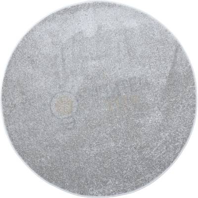 Полша Кръгъл килим - диаметър 80 см - сиво