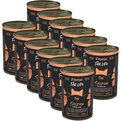 Fitmin Cat For Life Sterilized Salmon 12 x 400 г