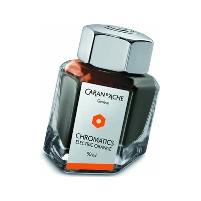 Inkoust „Chromatics" electric orange 50 ml CARAN D'ACHE 8011.052