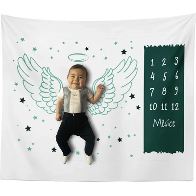 Sablio Milníková deka Maminky a tatínka láska 100x100