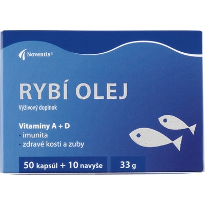 Rybí olej 50+10 kapsúl