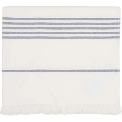 SEA RANCH Хавлиена кърпа Sea ranch Long Beach towel - White (White / Dark Navy)