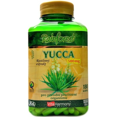 VitaHarmony Yucca 500 mg 180 kapsúl