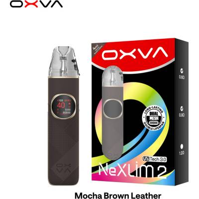 OXVA NeXLIM 2 2000 mAh Mocha Brown Leather