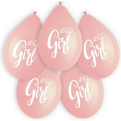 Godan Комплект латексови балони - It´s a girl 5 бр