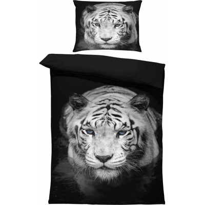 Impar Obliečky Biely tiger 140x200 70x90