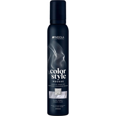 Indola Color Style Mousse Silver Lavender tónovací pěna 200 ml