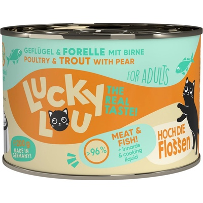 Lucky Lou Lifestage Adult Hydina a Pstruh 200 g