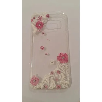 Samsung Силиконов калъф за Samsung S7 Edge 0, 3 mm. Камъни